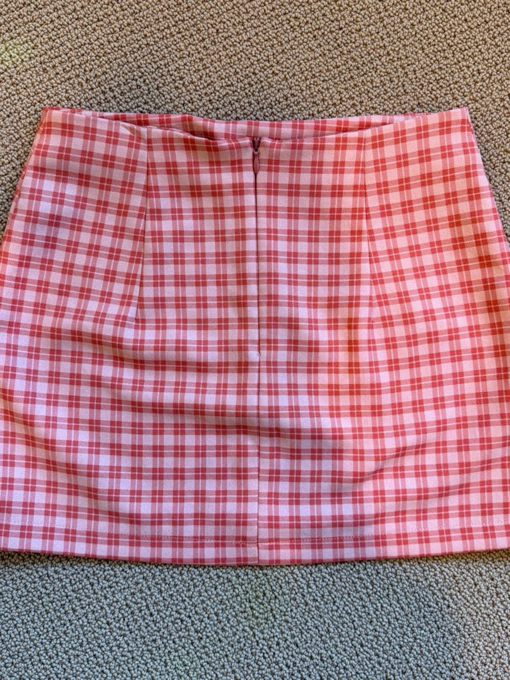 Urban Outfitters Pink Gingham Mini Skirt - Picture 4 of 4